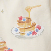 Fluffy Pancakes Organic Cotton Two-Piece Pajamas